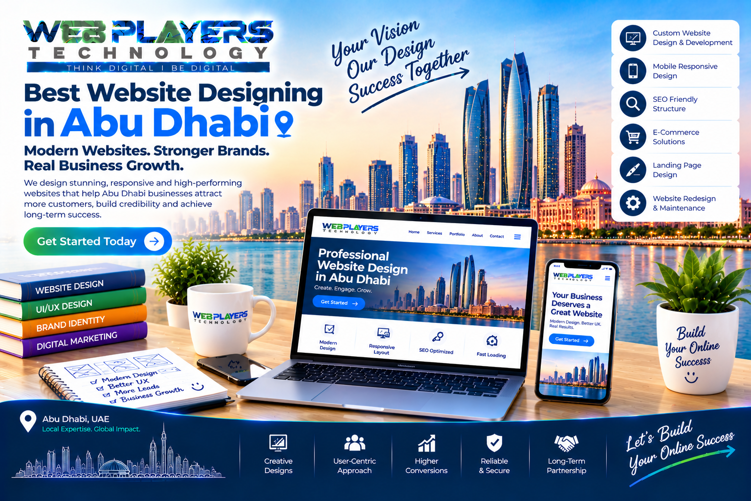 Best Website Designing in Abu Dhabi for Business Growth 